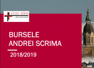 Bursele Andrei Scrima 2018-2019