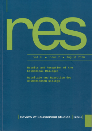RES 2/2016 Results and Reception of the Ecumenical Dialogue